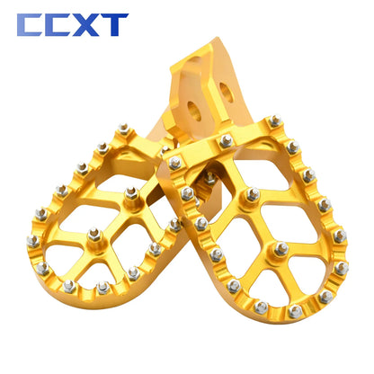 Electric Motorcycle CNC Aluminum Foot Pegs Rests Pedals Footpegs Bracket For Sur Ron Surron Sur-Ron Ultra Bee UB Universal Parts