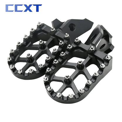 Electric Motorcycle CNC Aluminum Foot Pegs Rests Pedals Footpegs Bracket For Sur Ron Surron Sur-Ron Ultra Bee UB Universal Parts