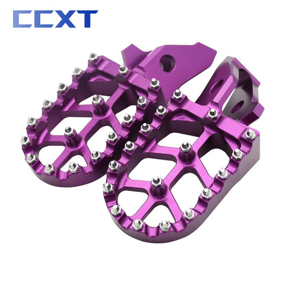 Electric Motorcycle CNC Aluminum Foot Pegs Rests Pedals Footpegs Bracket For Sur Ron Surron Sur-Ron Ultra Bee UB Universal Parts