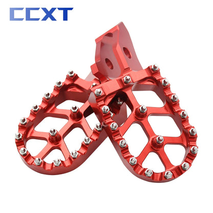 Electric Motorcycle CNC Aluminum Foot Pegs Rests Pedals Footpegs Bracket For Sur Ron Surron Sur-Ron Ultra Bee UB Universal Parts